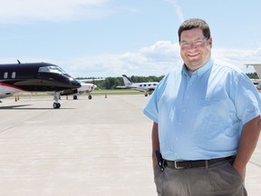 Terry Bos,  president and chief executive officer of Sault Ste. Marie Airport Development Corp.,