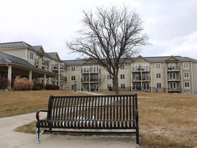 Lambton County is seeking federal funding for an affordable housing project on the Maxwell Park Place site in Sarnia.