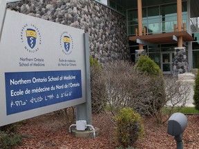 Northern Ontario School of Medicine located in Sudbury, Ont. John Lappa/Sudbury Star/Postmedia Network