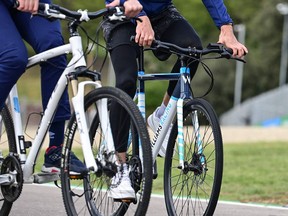 An anonymous benefactor has stepped up to help Sarnia potentially create an active transportation route for cyclists, pedestrians and others cutting east-west through the heart of the city. (Photo by MIGUEL MEDINA/AFP via Getty Images)