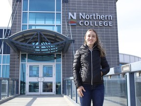 Megan Theriault, a Northern College student who is finishing her third year of bachelor of science in nursing,  said COVID-19 posed some challenges to students looking to gain work experience through job placements last year. The situation is different for Theriault this year as she is set to start her placement this summer as a personal support worker at a local long-term care home.

RICHA BHOSALE/The Daily Press