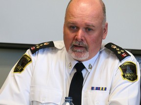 Timmins Police Chief John Gauthier presented the service's annual report for 2020 to the police services board on Thursday.


The Daily Press file photo