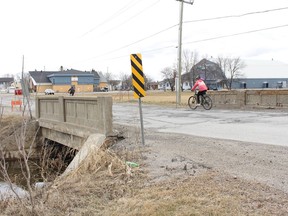 The Bruce Avenue bridge is one of two water crossings in Timmins that are slated for replacement. The other is the Moose Creek culvert located along Frederick House Lake Road. City council last week awarded a contract for the design, geotechnical engineering and environmental approvals for both projects.

RICHA BHOSALE/The Daily Press