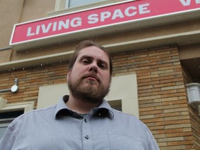 Jason Sereda, executive director of Living Space, spoke about the costs and "economics of homelessness" during an online presentation hosted by the Timmins Chamber of Commerce on Tuesday.

 RON GRECH/THE DAILY PRESS