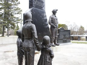 The Porcupine Miners Memorial in Schumacher Lions Park is the gathering place for the annual National Day of Mourning. in Timmins.

The Daily Press file photo