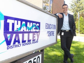 Mark Fisher, the  director of education for the Thames Valley District school board, is shown in this August 2019 file photo. Mike Hensen/Postmedia Network