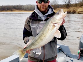 The Rainy River offers some excellent early season walleye fishing during years where we get an early ice out.