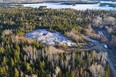 The open pit lithium mine near Separation Rapids north of Kenora.