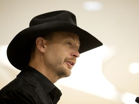 Canadian country music performer Paul Brandt founder of #NotInMyCity, says the greatest risk factor in being a victim of human trafficking is being a girl. POSTMEDIA