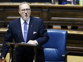 Finance Minister Scott Fielding