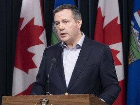 Alberta Premier Jason Kenney announced new provincial COVID-19 restrictions on Tuesday, May 4. Photo by Government of Alberta