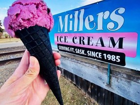 Local business Miller's Ice Cream celebrated their grand opening on Saturday, May 1, 2021. Photo Supplied.