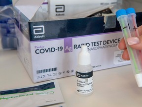 Nipissing MPP Vic Fedeli announced rapid testing for small- and medium-sized businesses, Friday. The North Bay and District Chamber of Commerce and West Nipissing Chamber of Commerce have expressed interest in the test kits. Supplied Photo