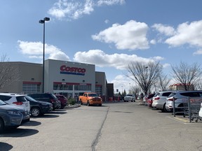 With more than 13 confirmed — five active and eight recovered cases — Costco is one of nine COVID-19 outbreaks in Strathcona County, according to Alberta Health. Lindsay Morey/News Staff