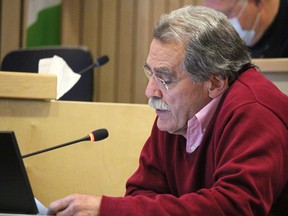 During the latest council meeting on Tuesday, May 4, Ward 6 Coun. Linton Delainey tried to get the question if residents support developing Bremner, Cambrian Crossing, or anything north of Highway 16 on to the election ballot this fall. The motion failed in an 8-1 vote. Lindsay Morey/News Staff/File