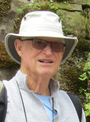 Doug Gordon, 80, of Saugeen shores raised $1,325 to date in donations to the Virtual Huron Shoreline Run. He virtually walked, ran and cycled 325 kilometres, from Sarnia to Tobermory. {Supplied}
