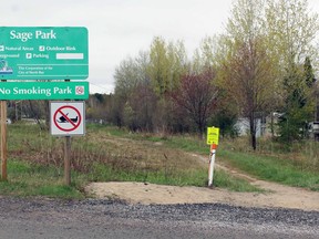 Sage Road Park, pictured Tuesday. Council last September approved an agreement with the property owner, Grand Sierra Investments Ltd., to lease the land in order to allow for the continued use of the park. PJ Wilson/The Nugget