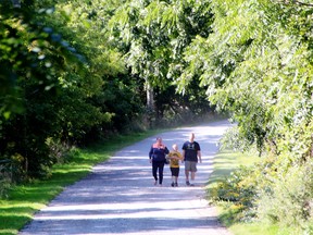 Many families and individuals enjoy using Bay Road and Rotary Beach for recreational purposes. The Town of Gananoque is asking for public input on the future use of the road.  
Lorraine Payette/for Postmedia network