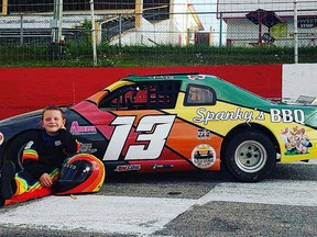 Seven-year-old Chase Tolton, of Cargill, is gearing up to start his first full season behind the wheel of his race car, competing at Full Throttle Motor Speedway in Varney.