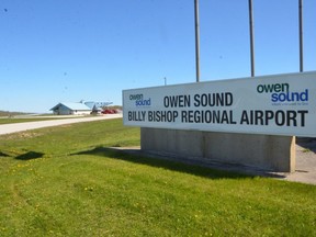 The Owen Sound Billy Bishop Regional Airport. ROB GOWAN
