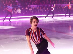 Three-time Olympic medalist Meagan Duhamel performed at the Thank You Canada Tour at the Sudbury Community Arena in Sudbury, Ont. on Friday October 26, 2018.