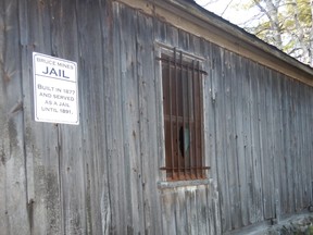 The Bruce Mines Jail House apparently housed only one inmate. DAN KERR