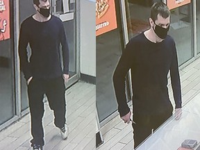 The Timmins Police Service says a man who was wanted in connection with an armed robbery that occurred Wednesday evening at  Little Caesars restaurant in Timmins was arrested Friday night after allegedly being involved with a second armed robbery - this one at a Mountjoy Street convenience store.

Supplied