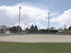 A view of Field No. 1 at Lorne Brady Field in Garson, Ontario on Saturday, May 15, 2021.