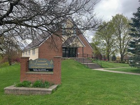 Exterior of the Lucknow Community Christian Reformed Church. Hannah MacLeod/Lucknow Sentinel