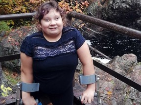 Ciara Pelletier-Lebouef, 12, very much misses annual War Amps Child Amputee (CHAMP) Program seminars that allow her to meet with others who have received similar assistance.