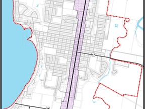 Permitting six-storey buildings in the core of Port Elgin, waiving setback requirements and removing restrictions that impede development are proposed changes to Town of Saugeen Shores planning regulations to encourage development of attainable/affordable housing. [Town of Saugeen Shores]
