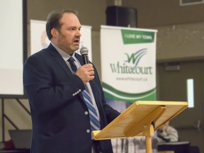 John Burrows, Mayor of Woodlands County.  Brigette Moore | Whitecourt Star