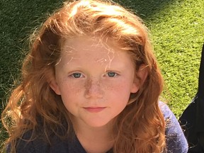 A family from Walkerton who lost their nine-year-old niece and cousin Adaura Cayford (pictured here), from Fort St. John, British Columbia, to Diffuse Intrinsic Pontine Glioma (DIPG), a terminal brain tumor she was diagnosed with in August 2019, is supporting a national ePetition to declare May 17 National DIPG Awareness Day. The petition closes on Sept. 10.