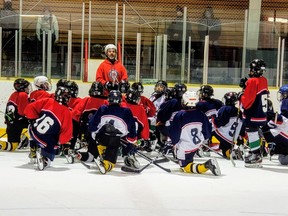 Bastien Berti, owner and head instructor of BERTI Hockey, is eager to return to the ice soon. With no registrations due to shutdowns, his business has lost all of its revenue. Photo Supplied