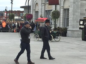 Murdoch Mysteries, the popular CBC series that filmed in Kingston's Springer Market Square in September 2019, returns to shoot in the city's downtown starting next week.