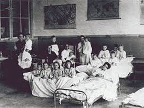 Without the aid of modern medicine, the 1918 flu epidemic killed an estimated 50 million people worldwide. [canadiangeographic]