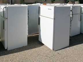 Old fridges are among the items Mayerthorpe residents can dispose of during the Residential Spring Clean Up program May 18.