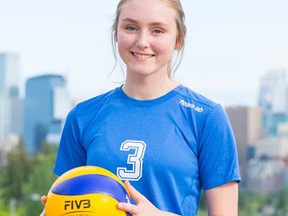 Sal Sabres standout Ashley Lockwood is off to The King’s University to play volleyball in the fall. Photo Supplied