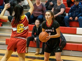 Sal Sabres standout Elli Cailliau will be joining the Augustana Vikings women’s basketball team in the fall. Photo Supplied