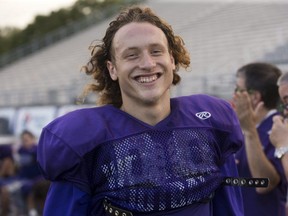 Western Mustangs free safety Danny Valente Jr. was one of four Mustangs named to the East-West Bowl roster recognition list. The game won't be held for a second straight year because of the COVID-19 pandemic, but U Sports wanted to honour players identified for the 2022 CFL draft. Photo taken Wednesday September 12, 2018. (London Free Press file photo)