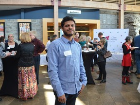 Rajibul Islam, at newcomer event at Grey Roots in 2018. He came directly from Bangladesh to Owen Sound. The masters in business administration grad arrived in Canada under an express-entry program because of his skills, then took a part-time job here at McDonalds. (Scott Dunn/The Sun Times/Postmedia Network)