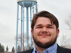 Aidan Theroux, NDP candidate for the Sherwood Park-Fort Saskatchewan, thinks the budget has some nice policies, like affordable childcare, but still leaves a lot to be desired. Photo Supplied