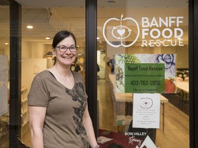 Alanna Pettigrew is the founder and CEO of Banff Food Rescue, in the Sundance Mall on Banff Avenue.