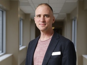 Psychiatrist and Quinte Health Care chief of staff Dr. Colin MacPherson, above in 2018, recommends focusing on positive things and personal strengths than on negativity. He notes people abiding by pandemic restrictions are helping to save lives and may find purpose in that.