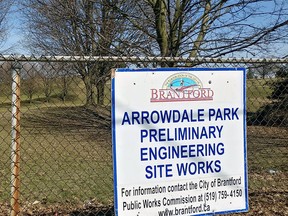 The city plans to create a park on the former Arrowdale golf course property.