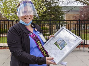 Cindy Balazs retired on Friday after a 41-year career at the John Noble Home.