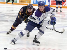 Sudbury Wolves forward Landon McCallum