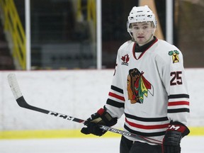 Brockville Braves forward Ryan Gillespie is ranked 124th among North American skaters by NHL Central Scouting ahead of the 2021 NHL draft.
File photo/The Recorder and Times