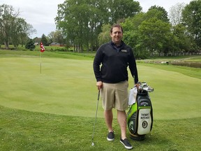 Thomas Butcher, head professional at Links of Kent Golf Club & Event Centre, is shown on the Victoria Day holiday on May 24. Business has been brisk at Ontario courses, which were allowed to reopen on Saturday along with other outdoor recreational amenities. Trevor Terfloth/Postmedia Network