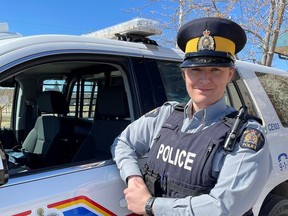 Const. Jen Mattie of the Cold Lake RCMP PHOTO BY RCMP